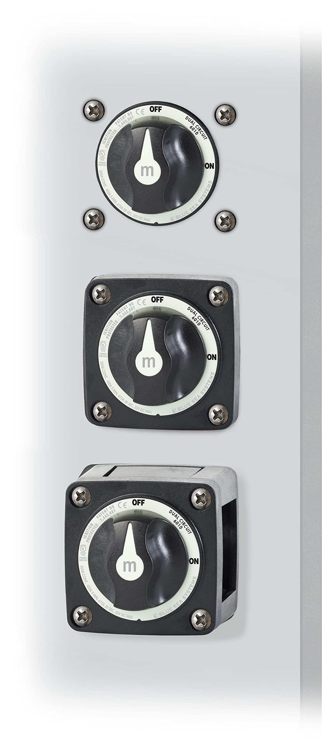 Foto 5 | Interruptor De Batería Blue Sea Systems Serie M De Doble Circuito 300a - Venta Internacional.