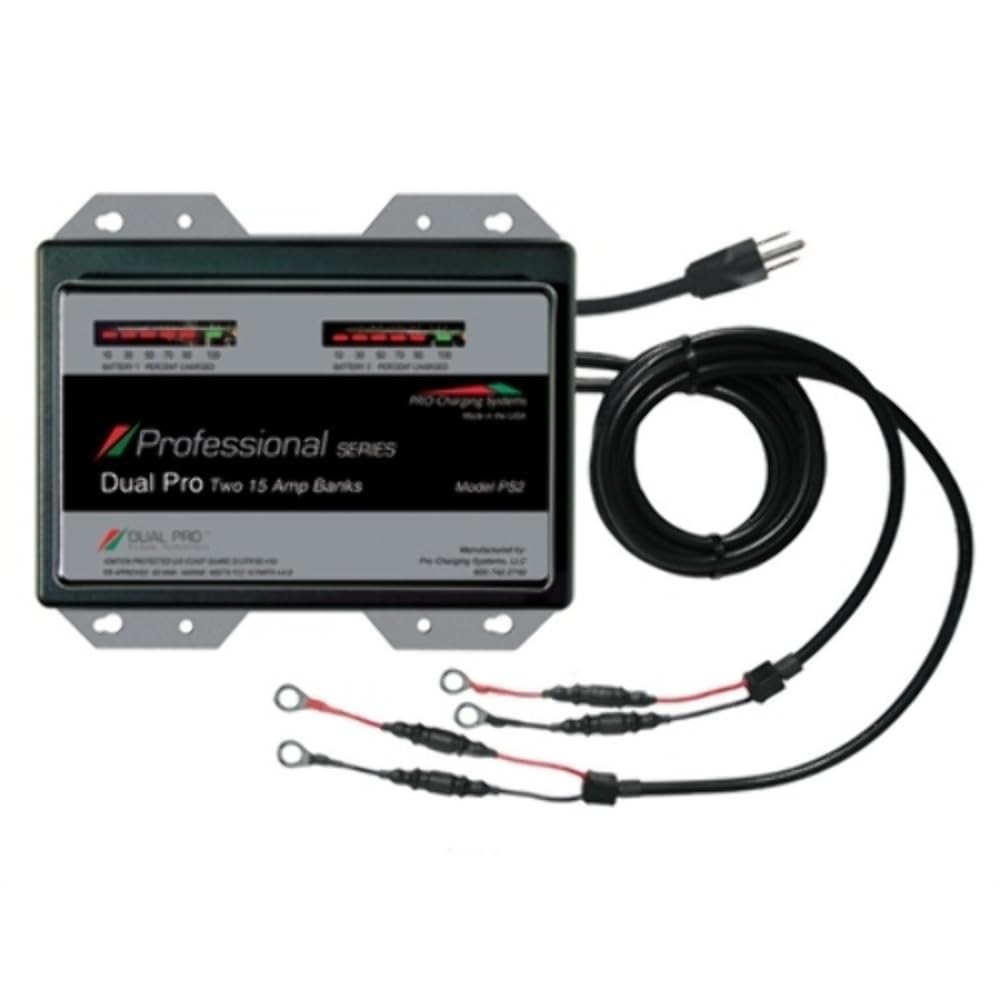 Foto 2 pulgar | Cargador De Baterías Dual Pro Professional Series 30a 12v/24v - Venta Internacional.