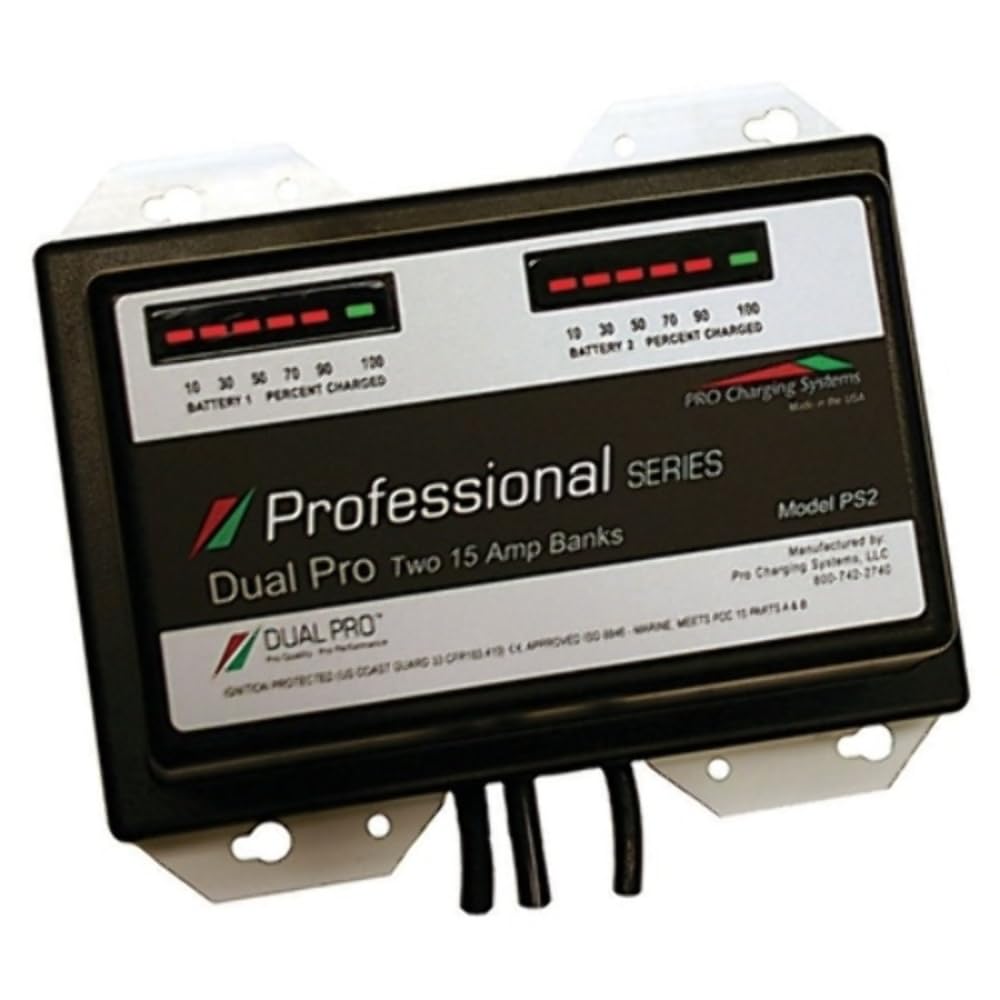 Foto 4 pulgar | Cargador De Baterías Dual Pro Professional Series 30a 12v/24v - Venta Internacional.