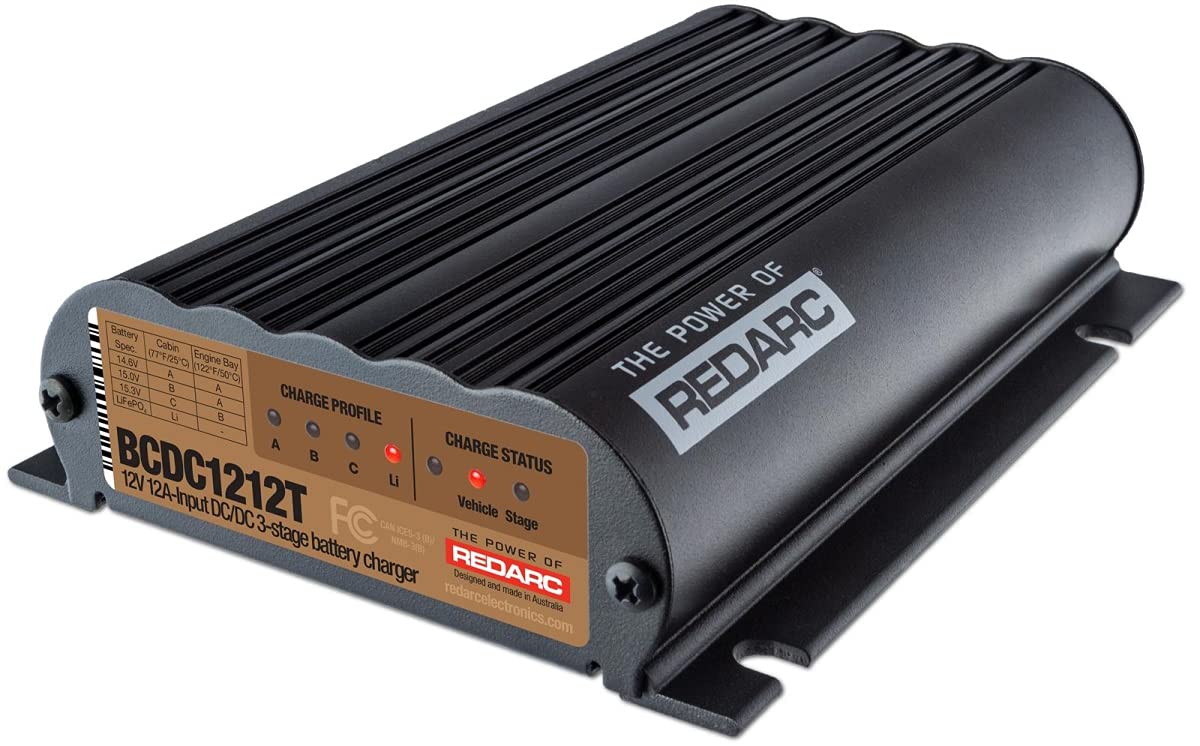 Cargador De Baterías Para Remolque Redarc Bcdc1212t 12a 12/24v - Venta Internacional.