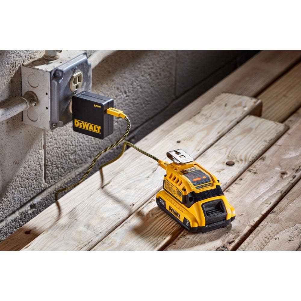 Foto 4 pulgar | Cargador De Batería Y Kit De Carga De Pared Usb Dewalt Dcb094k - Venta Internacional.