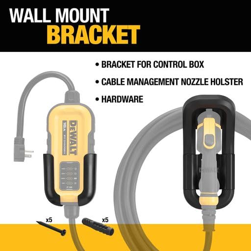 Foto 7 pulgar | Soporte De Pared Para Cargador De Vehículo Eléctrico Dewalt - Venta Internacional.
