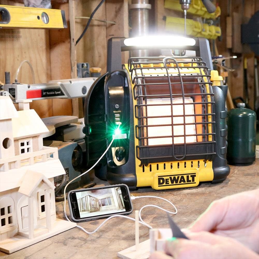 Foto 6 | Calentador De Propano Inalámbrico Dewalt F332000 Con 3 Puertos Usb - Venta Internacional.