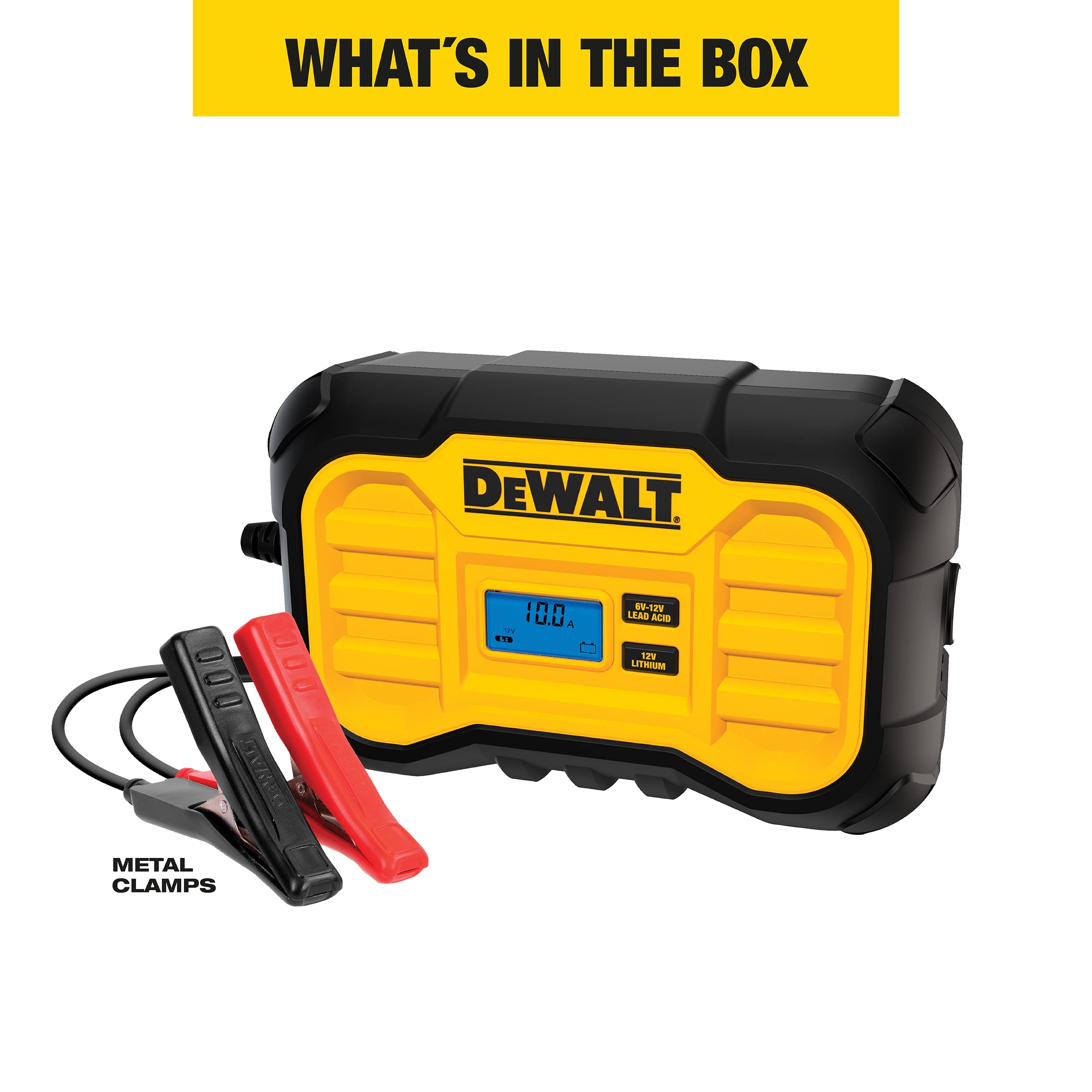 Foto 4 pulgar | Cargador De Baterías Dewalt Dxaec10 Professional 10a 6v/12v - Venta Internacional.