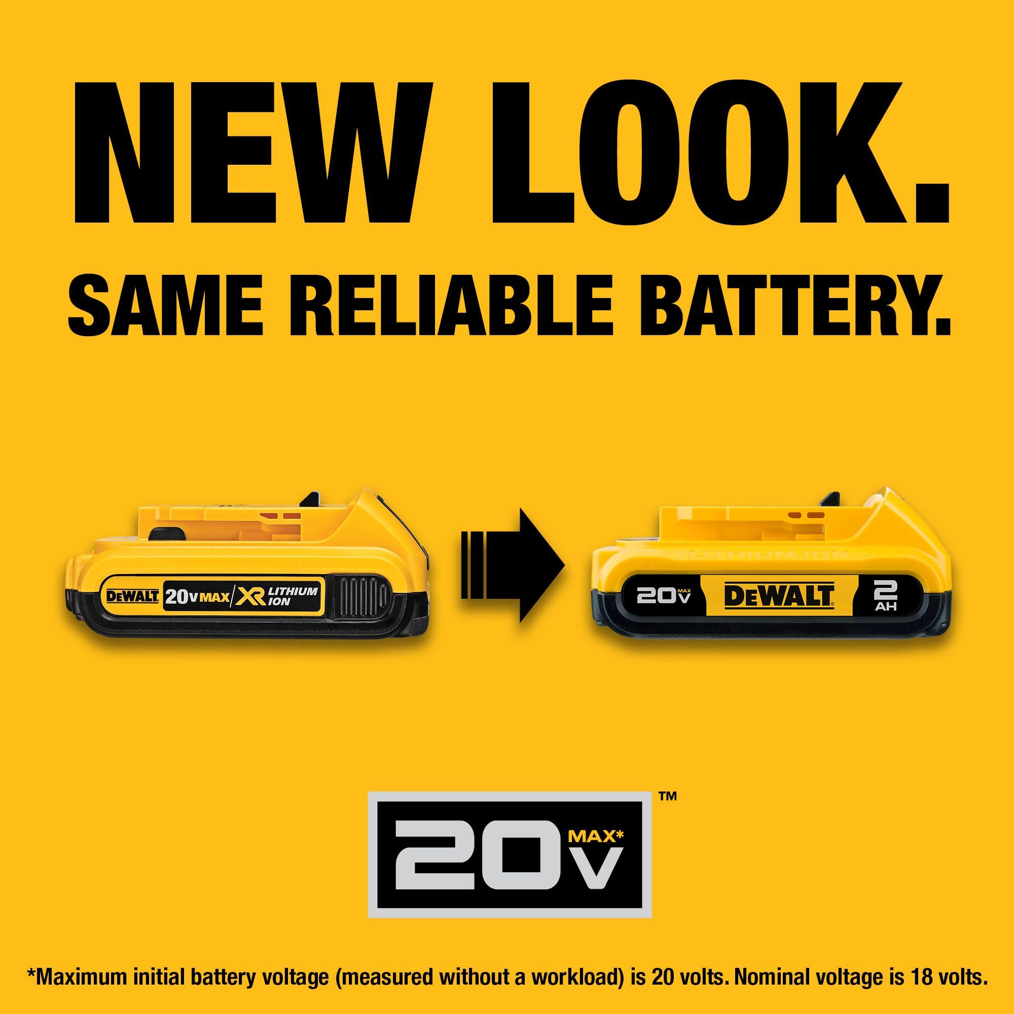 Foto 4 pulgar | Batería Dewalt De Iones De Litio De 20 V Como Máximo, 6 Ah, Paquete De 2 Unidades (dcb206-2) - Venta Internacional.