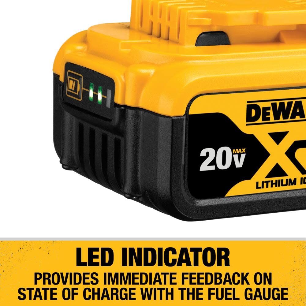 Foto 5 | Kit De Batería Y Cargador Dewalt 20v Max 5.0ah Con Bolsa - Venta Internacional.