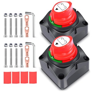 Foto 1 | Interruptor De Batería Nilight De 12 V, 24 V, 48 V, 275 A, Encendido/apagado, Resistente - Venta Internacional.