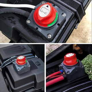 Foto 7 | Interruptor De Batería Nilight De 12 V, 24 V, 48 V, 275 A, Encendido/apagado, Resistente - Venta Internacional.