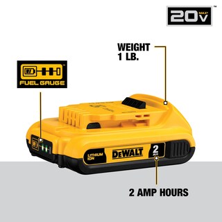 Foto 4 | Batería Dewalt De 20 V Como Máximo, 2 Ah Y 4 Ah, Paquete De 4 Con Indicador De Combustible Led - Venta Internacional.