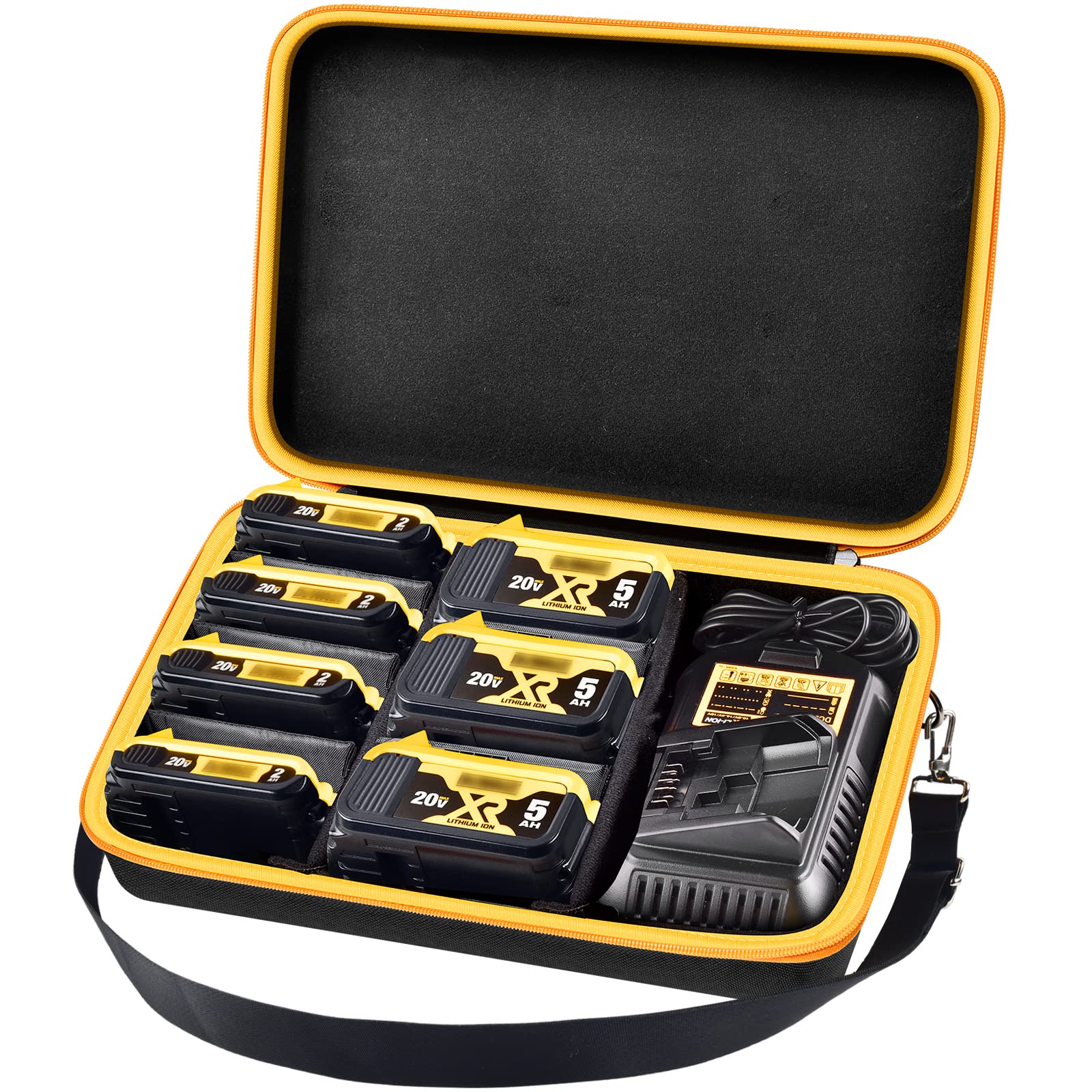 Foto 2 pulgar | Funda De Almacenamiento De Batería Comecase Para Dewalt 20v/60v Max Xr - Venta Internacional.