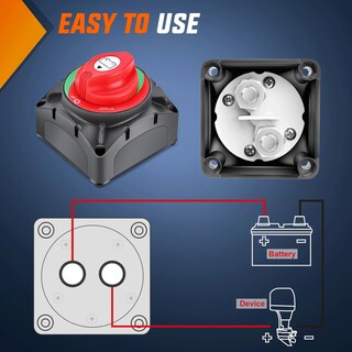 Foto 5 | Interruptor De Batería Nilight 600a 12v 24v 48v Para Remolque De Camión - Venta Internacional.