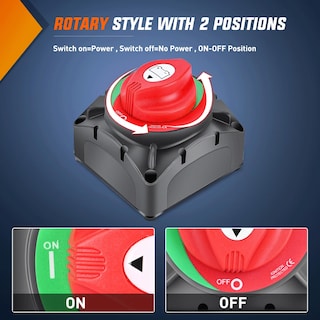 Foto 6 | Interruptor De Batería Nilight 600a 12v 24v 48v Para Remolque De Camión - Venta Internacional.