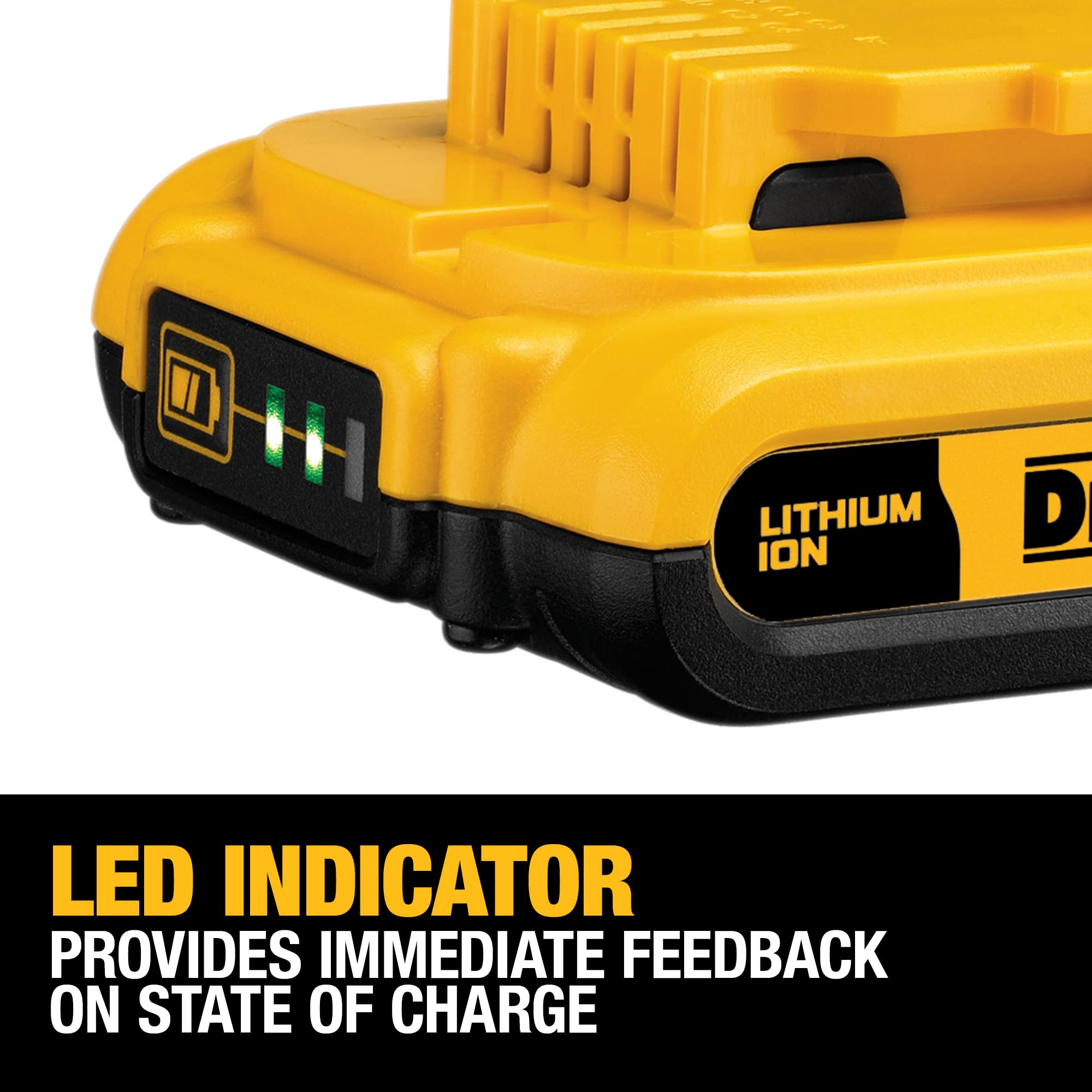 Foto 5 pulgar | Paquete De Baterías Dewalt 20v Max 3ah Con Cargador Dcb230c - Venta Internacional.