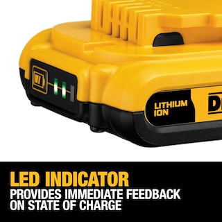 Foto 4 | Paquete De Baterías Dewalt 20v Max 3ah Con Cargador Dcb230c - Venta Internacional.