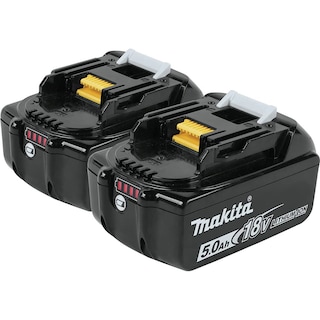 Foto 1 | Batería Makita Bl1850b-2 Lxt De 18 V, Iones De Litio, 5 Ah, Paquete De 2 - Venta Internacional