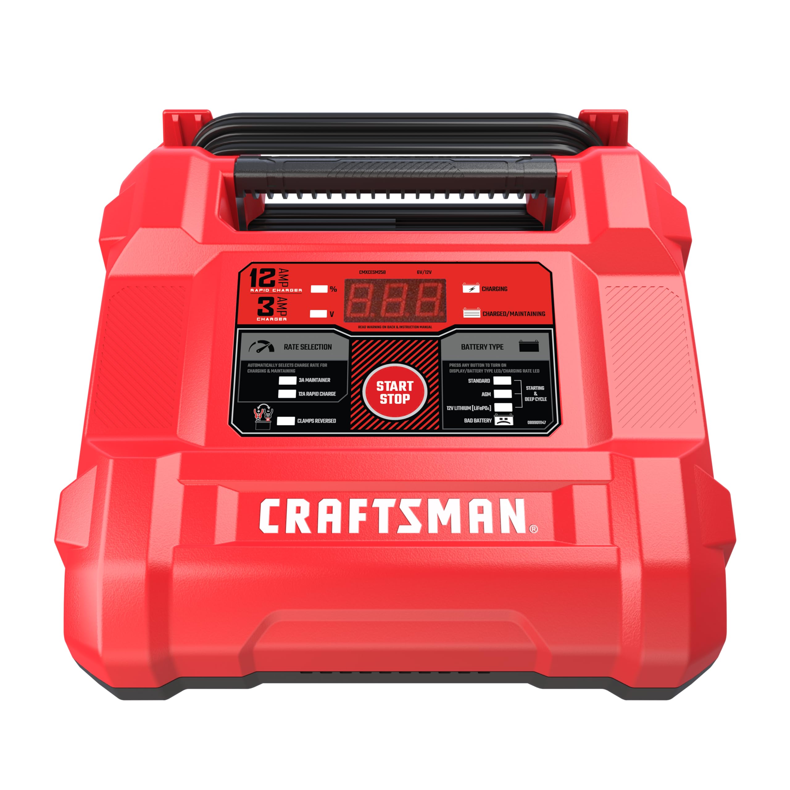 Foto 2 pulgar | Cargador De Batería Craftsman Cmxcesm258 12a 6/12v Para Coche - Venta Internacional.