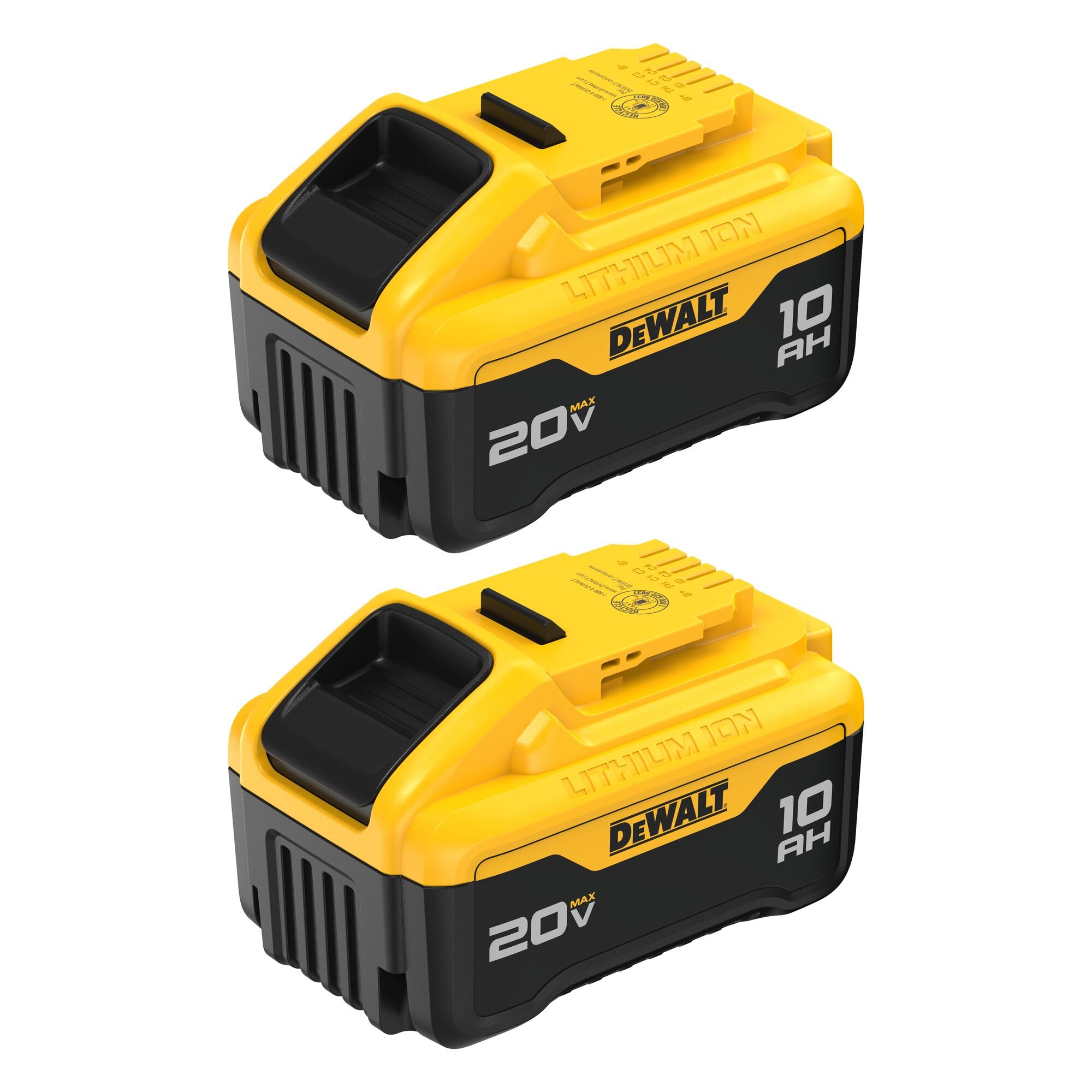 Foto 1 | Batería Dewalt De Iones De Litio De 20 V Como Máximo, 10 Ah, Paquete De 2 Unidades (dcb210-2) - Venta Internacional.