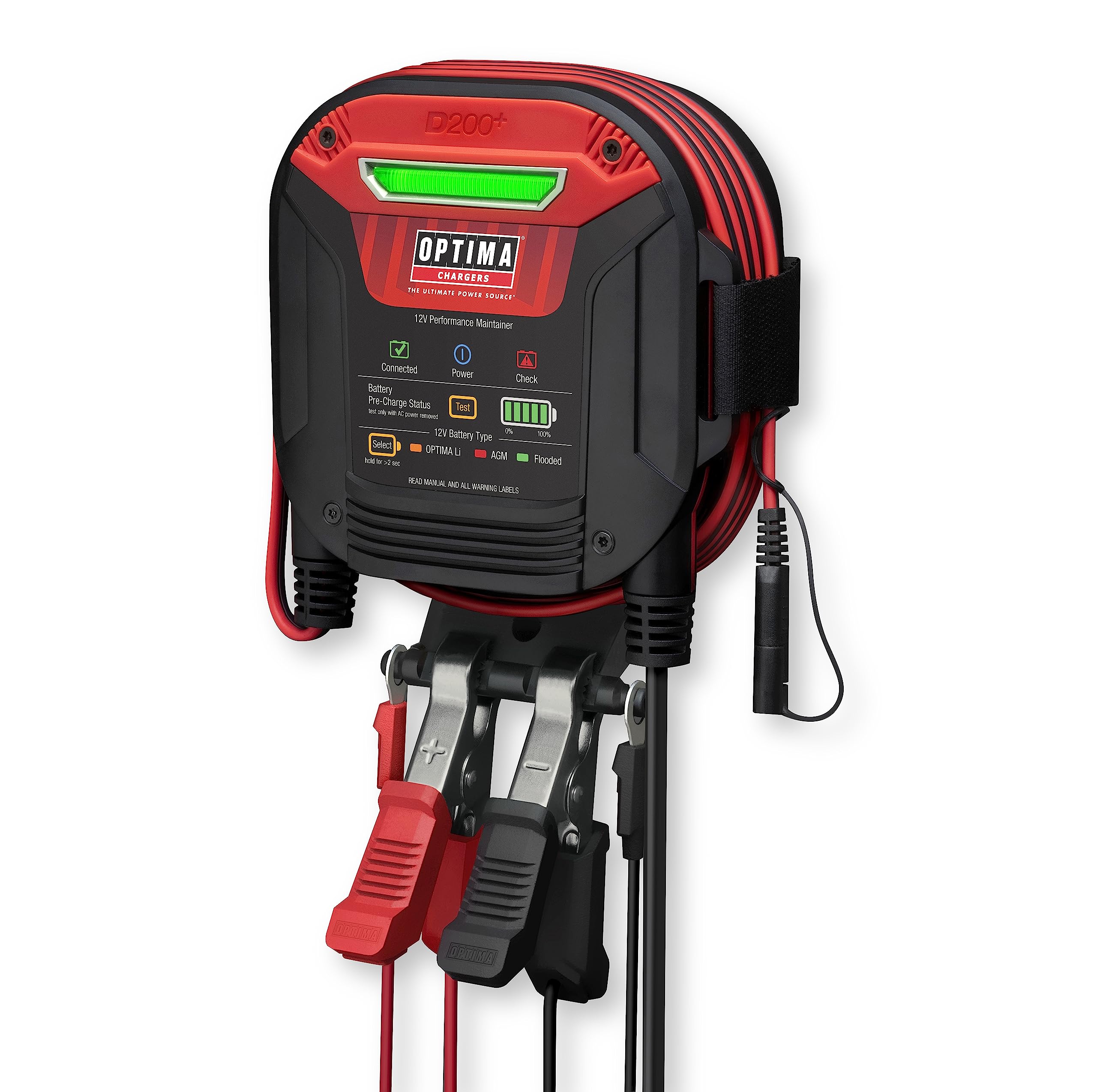 Foto 2 pulgar | Mantenedor De Baterías Y Cargador De Litio Optima D200+ 12v - Venta Internacional.
