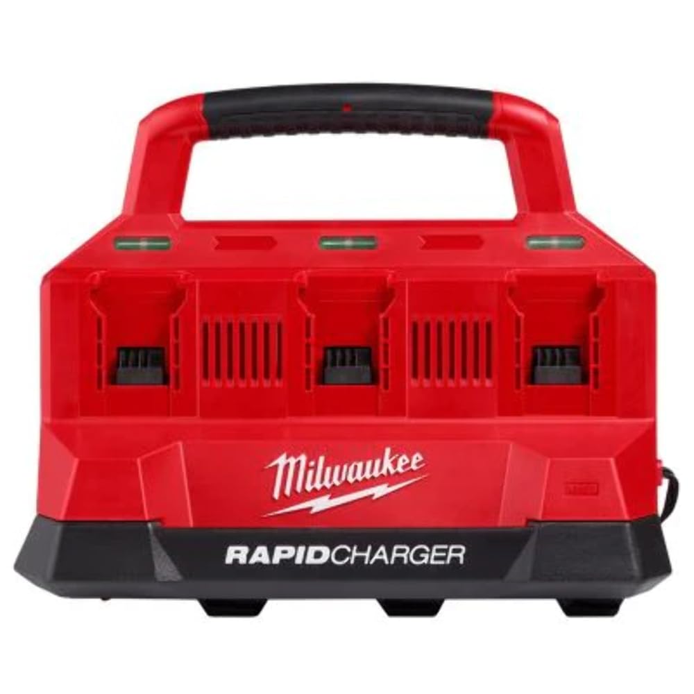 Foto 2 pulgar | Cargador Milwaukee M18 Packout Six Bay Rapid Con Puerto Usb-a - Venta Internacional.