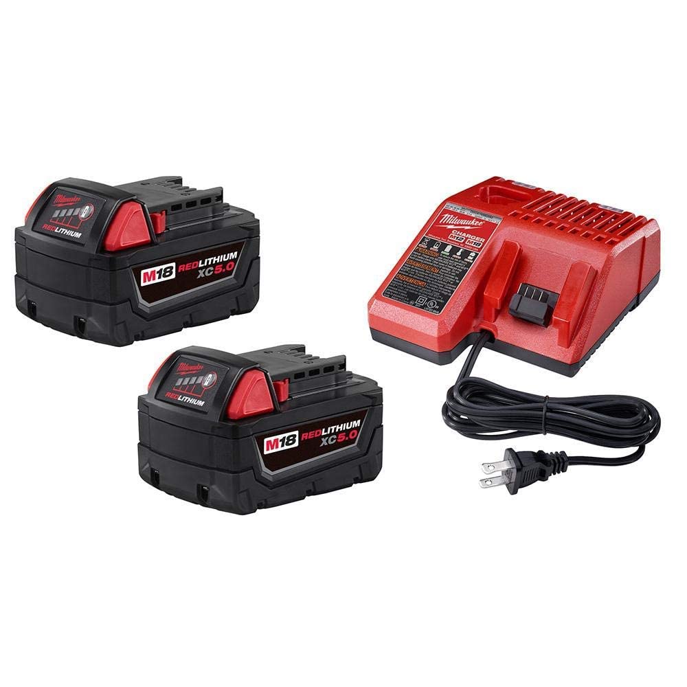 Foto 2 pulgar | Batería Milwaukee M18 5.0ah 18v Litio-ion Xc, Paquete De 2 - Venta Internacional.