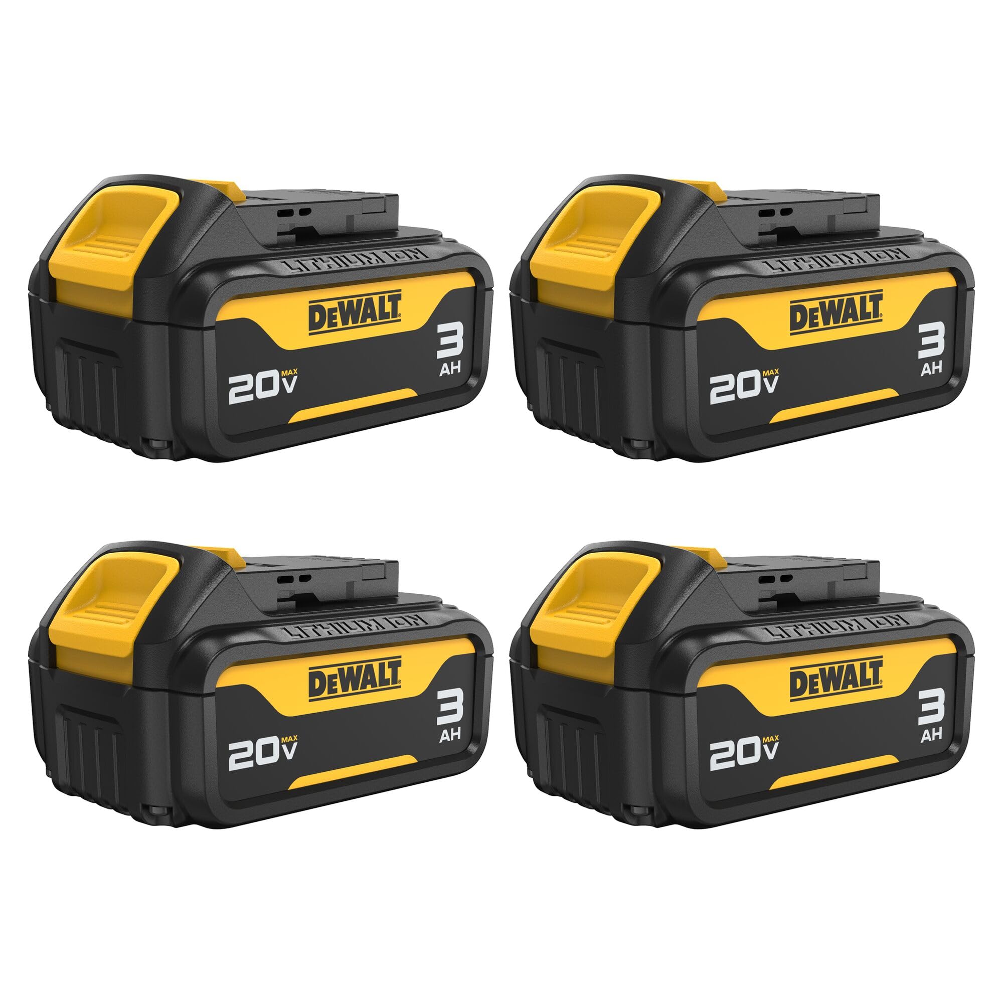 Foto 2 pulgar | Batería Dewalt 20v Max 3ah Con Indicador De Carga Led, Paquete De 4 - Venta Internacional.