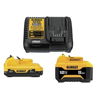 Foto 1 | Kit De Inicio Dewalt Dcb135c De 12 V Con Baterías De 3 Ah Y 5 Ah Y Cargador - Venta Internacional.