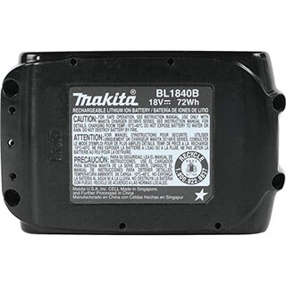Foto 6 | Batería Makita Bl1840b-2 Lxt De Iones De Litio De 18 V, 4 Ah, Paquete Doble - Venta Internacional.