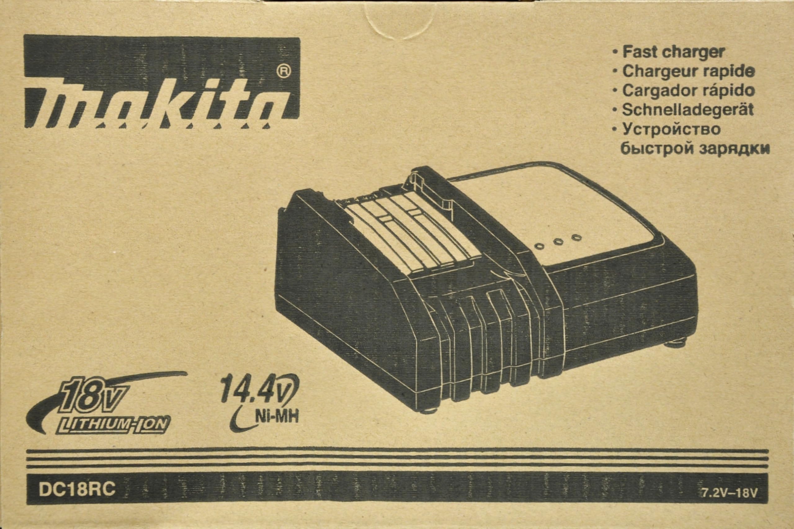 Foto 4 pulgar | Cargador Makita Dc18rc 7.2-18 V Salida 120 V Entrada - Venta Internacional.
