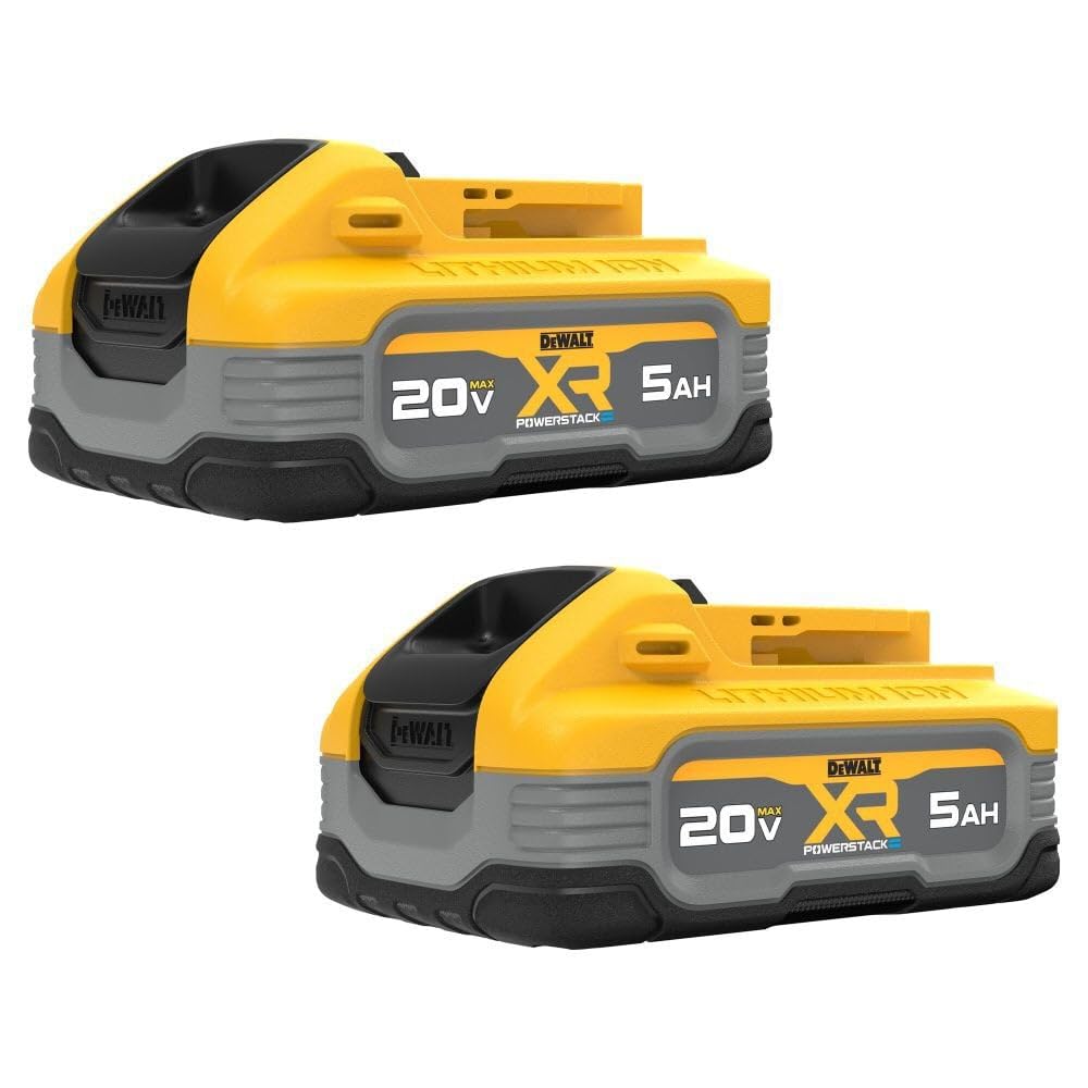 Foto 3 pulgar | Batería Dewalt, 20 V Max Xr Powerstack, 5 Ah, Iones De Litio, Paquete De 2 - Venta Internacional.
