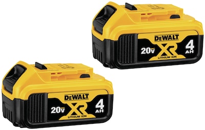 Foto 1 | Batería Dewalt Max* Xr De 20 V, 4 Ah, Paquete De 2 (dcb204-2) - Venta Internacional.