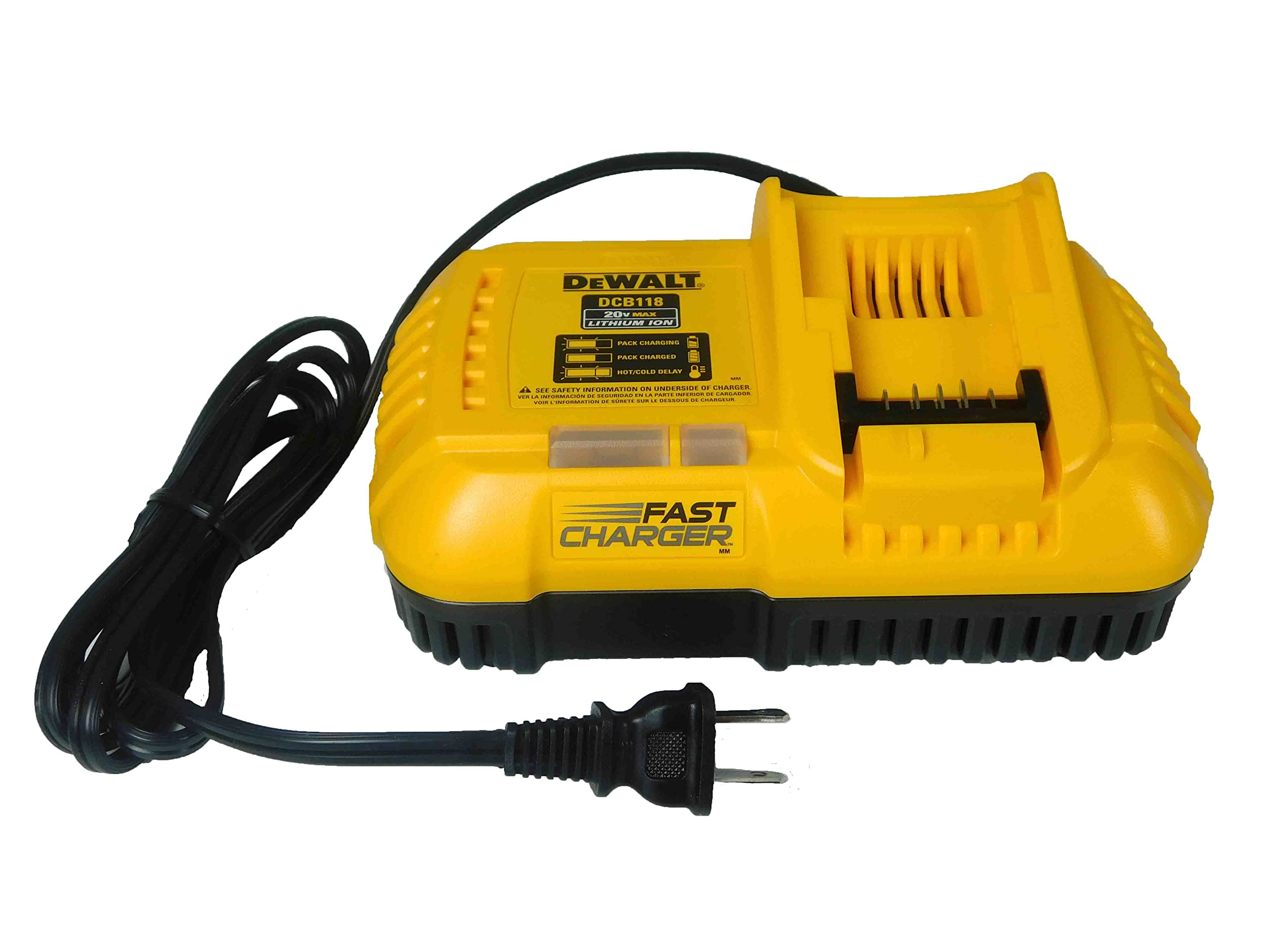 Foto 3 pulgar | Cargador Dewalt Dcb118 Flexvolt 20 V 60 V Max Cargador Rápido - Venta Internacional.