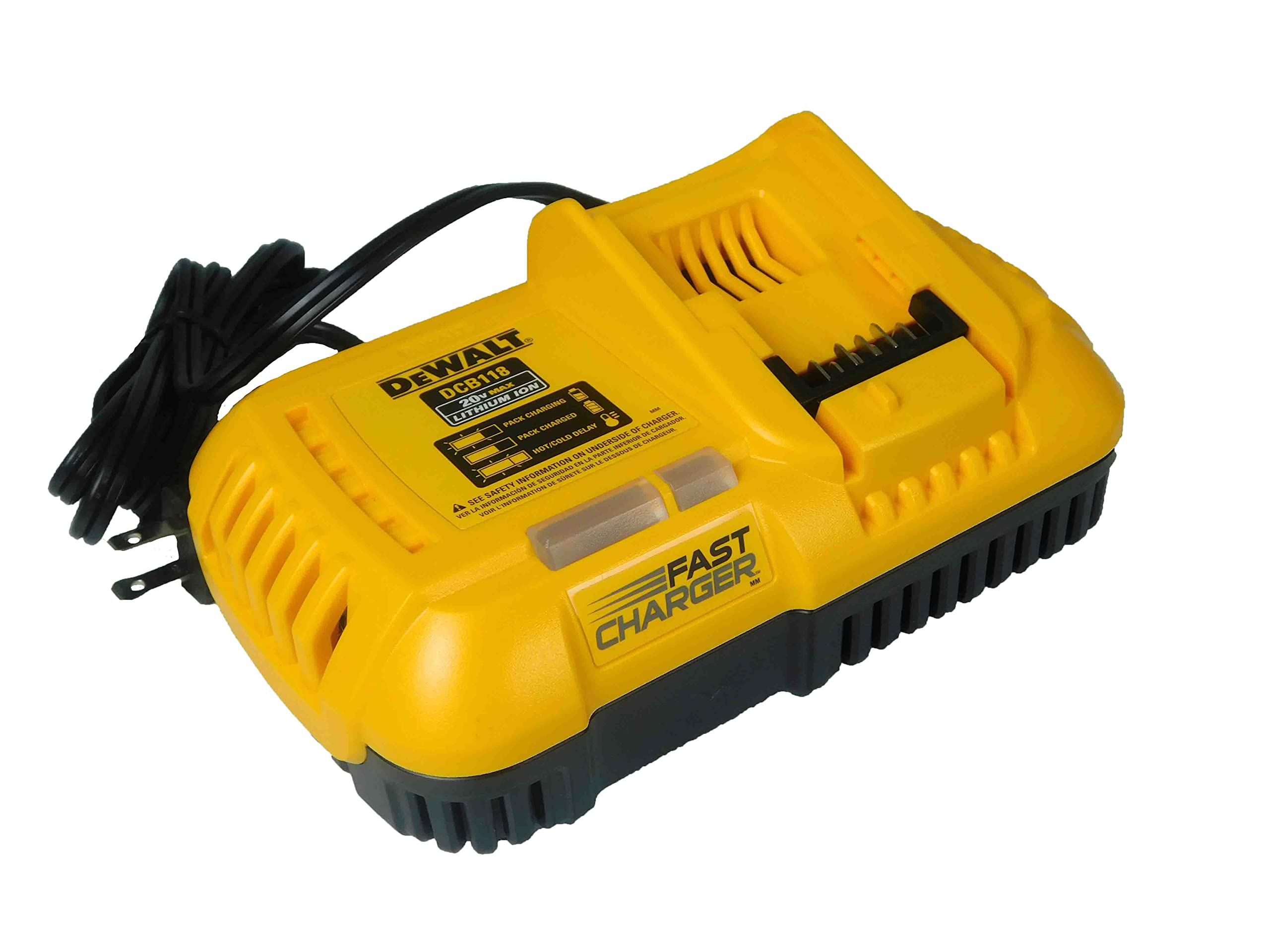 Foto 5 pulgar | Cargador Dewalt Dcb118 Flexvolt 20 V 60 V Max Cargador Rápido - Venta Internacional.