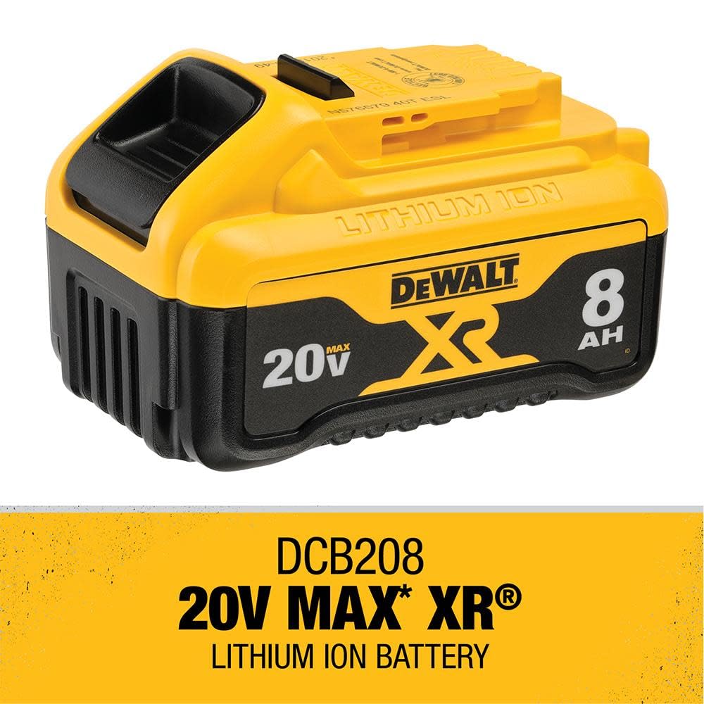 Foto 7 pulgar | Batería Dewalt 20v Max* Xr 8.0ah (dcb208) Con Indicador De Combustible - Venta Internacional.