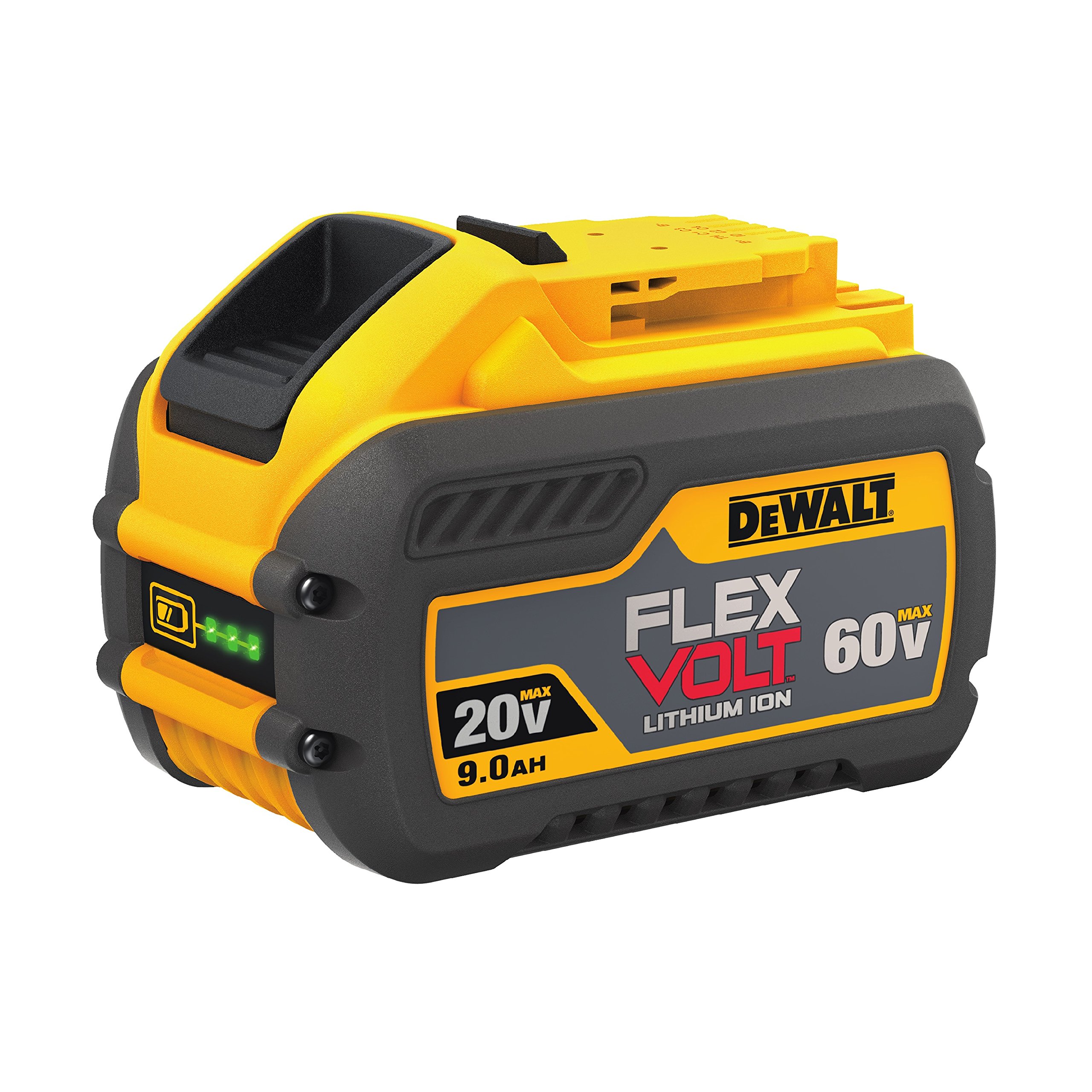 Batería Dewalt Dcb609y De 20 V/60 V, Máx.* Flexvolt, Litio, 9 Ah - Venta Internacional.