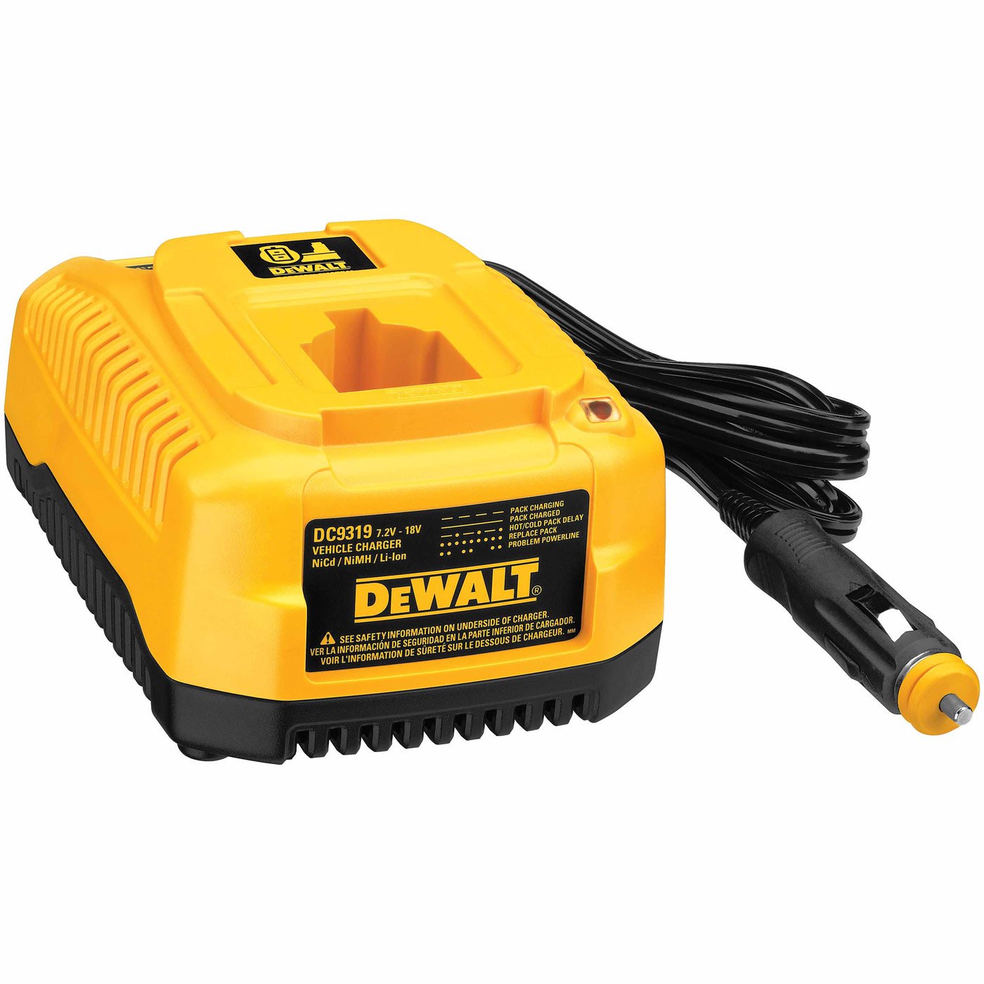 Foto 2 pulgar | Cargador De Batería De Vehículo Dewalt Dc9319 Para Baterías De 7,2 V-18 V - Venta Internacional.
