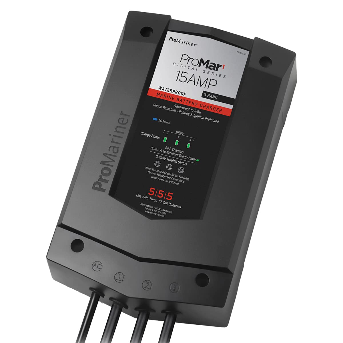 Cargador De Batería Promariner Promar1 Ds Gen 3 15a Negro - Venta Internacional. $10,826