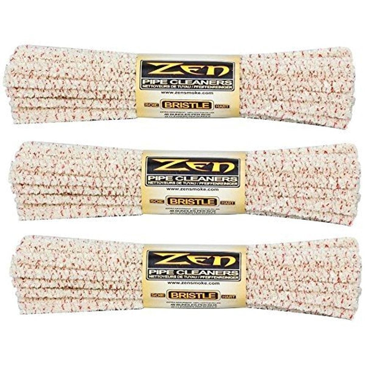 Limpiapipas Zen Bundles Hard Bristle, 132 Unidades (paquete De 3) - Venta Internacional.