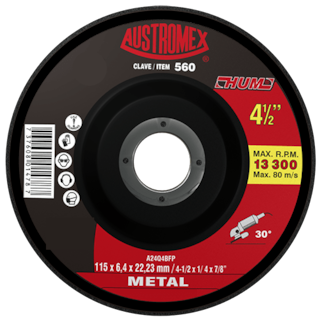 Foto 1 | Disco De Desbaste Para Metal Hum G-24 Austromex 560