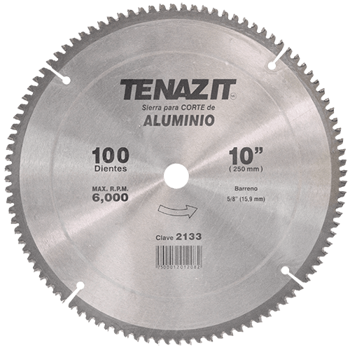 Sierra Metálica 100 Dientes Austromex 2133 para Metales No Ferrosos