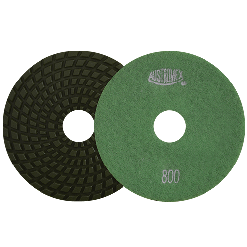 Pad de Diamante Autoadherible Easy-cut G-800 Austromex 2874 Verde Claro