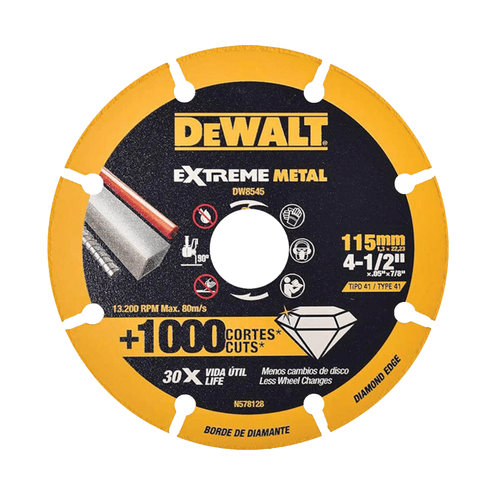 Cortador Metal Extreme Dewalt 4.1/2