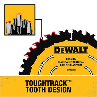 Foto 2 | Hoja De Sierra Circular Dewalt Dwa181424 De 8,25 Pulgadas Y 24 Dientes - Venta Internacional.