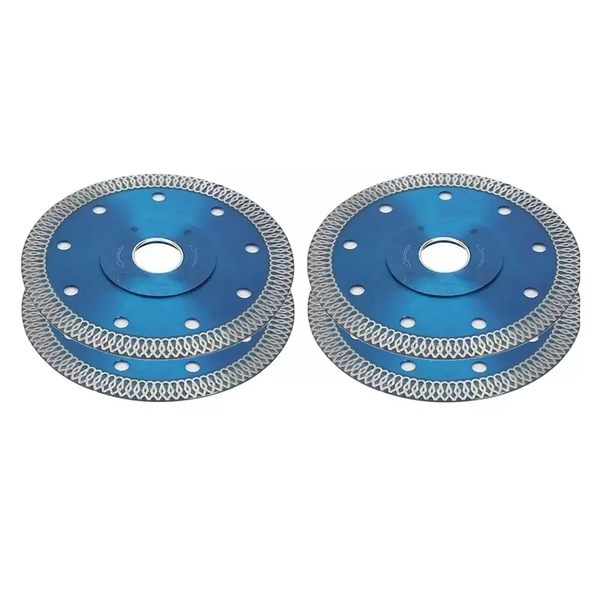 Discos Diamante Eo Safe Imports Esi-16011 Azul Mármol Granito Porcelanato Cerámica 4 piezas