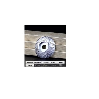 Foto 2 | Disco Abrasivo Para Amoladora Angular De Madera 4pieza Eo Safe Imports Esi-17115 Plata