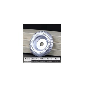 Foto 3 | Disco Abrasivo Para Amoladora Angular De Madera 4pieza Eo Safe Imports Esi-17115 Plata