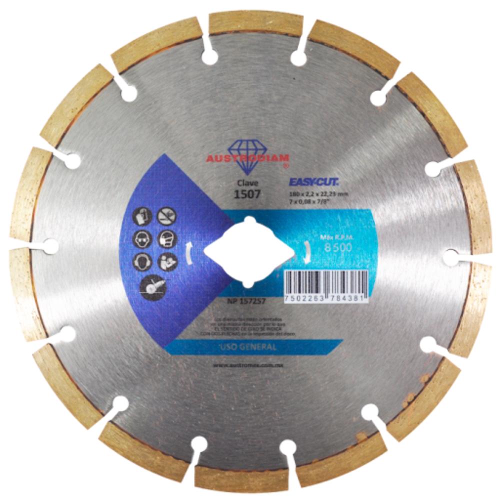 Foto 4 pulgar | Disco Diamante 7'' Segmentado Austromex 1507
