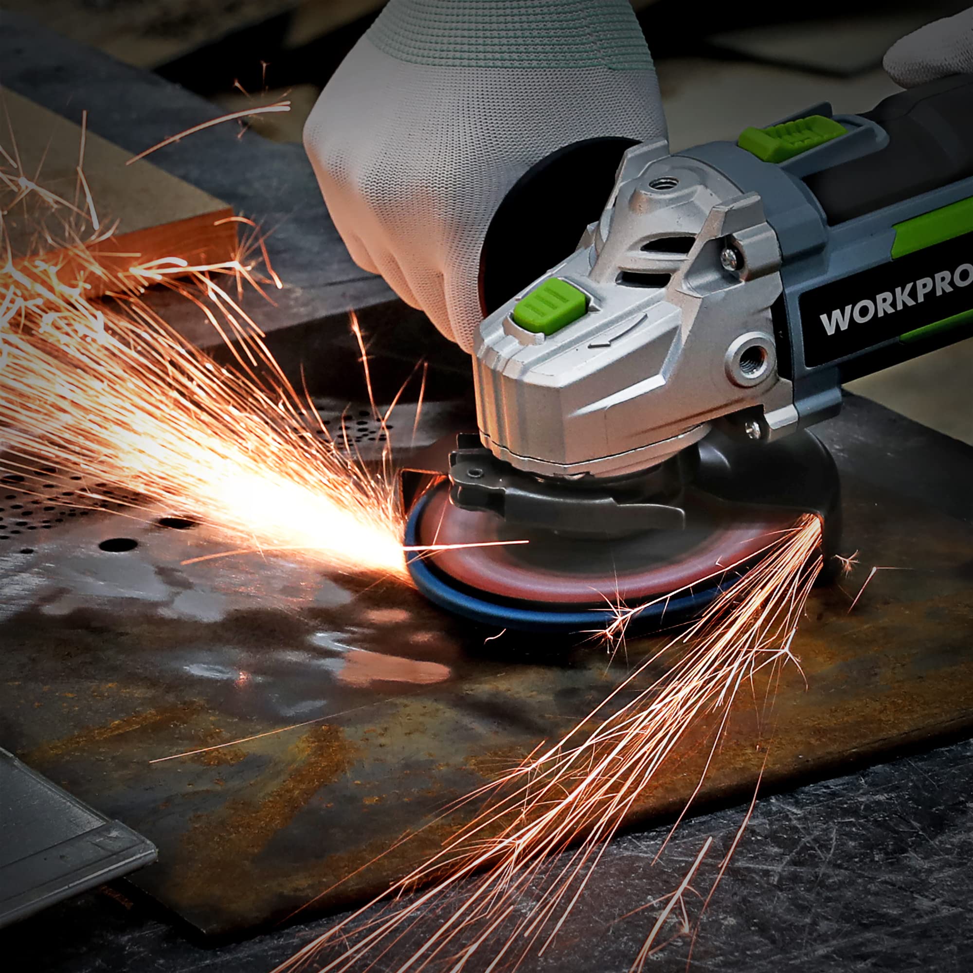 Foto 6 | Juego De Discos Con Solapa Workpro T29, Muela Abrasiva De Circonio - Venta Internacional.
