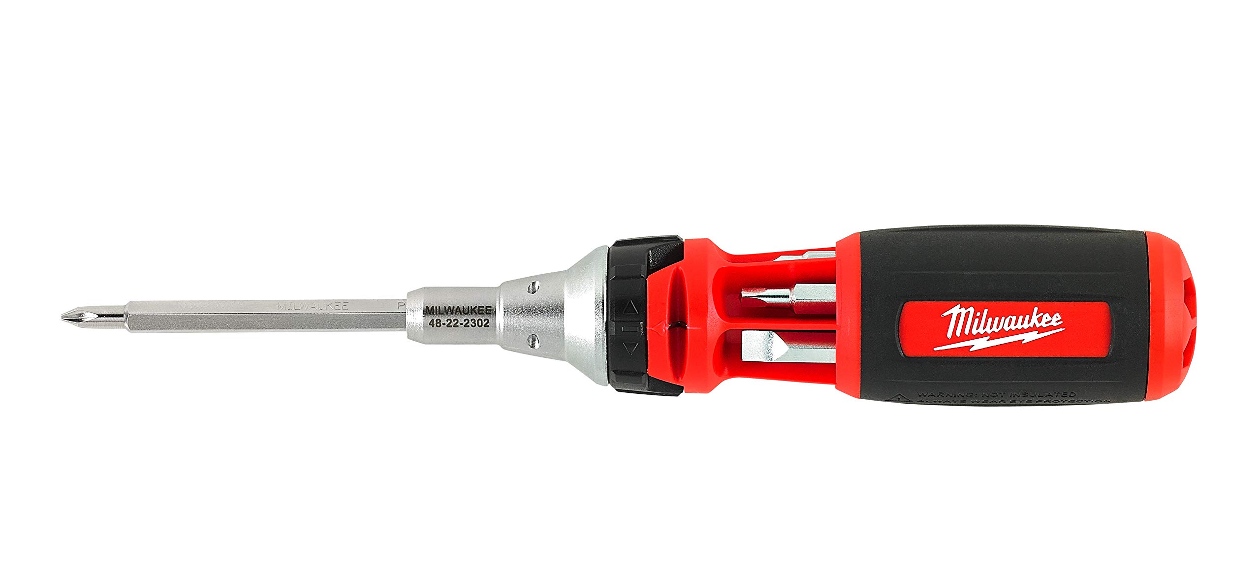 Foto 1 | Trinquete Multi Bit Milwaukee 48-22-2302 Con Brocas Power Groove De 3 1/2 - Venta Internacional.