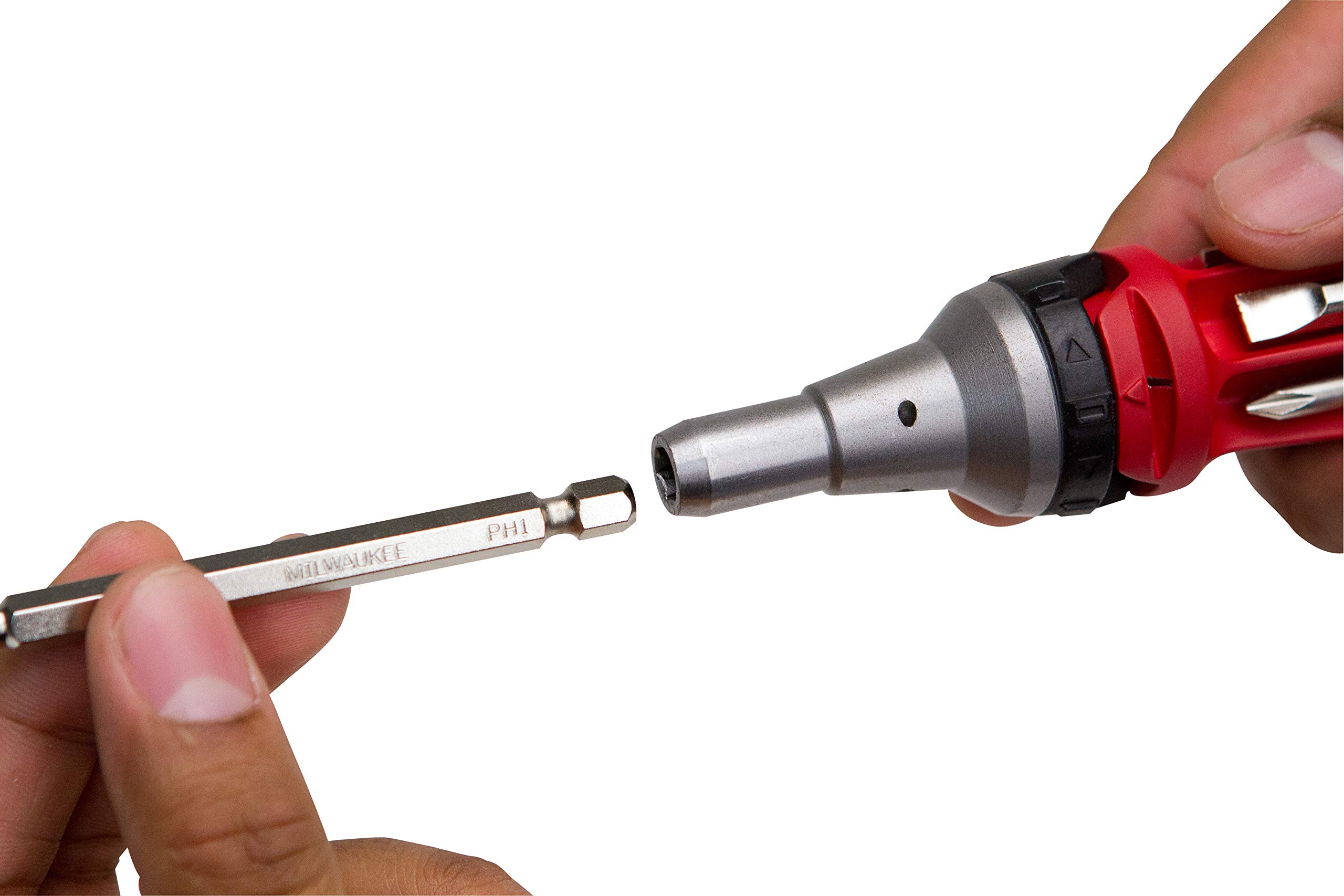 Foto 3 pulgar | Trinquete Multi Bit Milwaukee 48-22-2302 Con Brocas Power Groove De 3 1/2 - Venta Internacional.