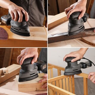 Foto 7 | Ratón Sander Pads Workpro, 150 Unidades, 5 Orificios, Con Granos Variados - Venta Internacional.